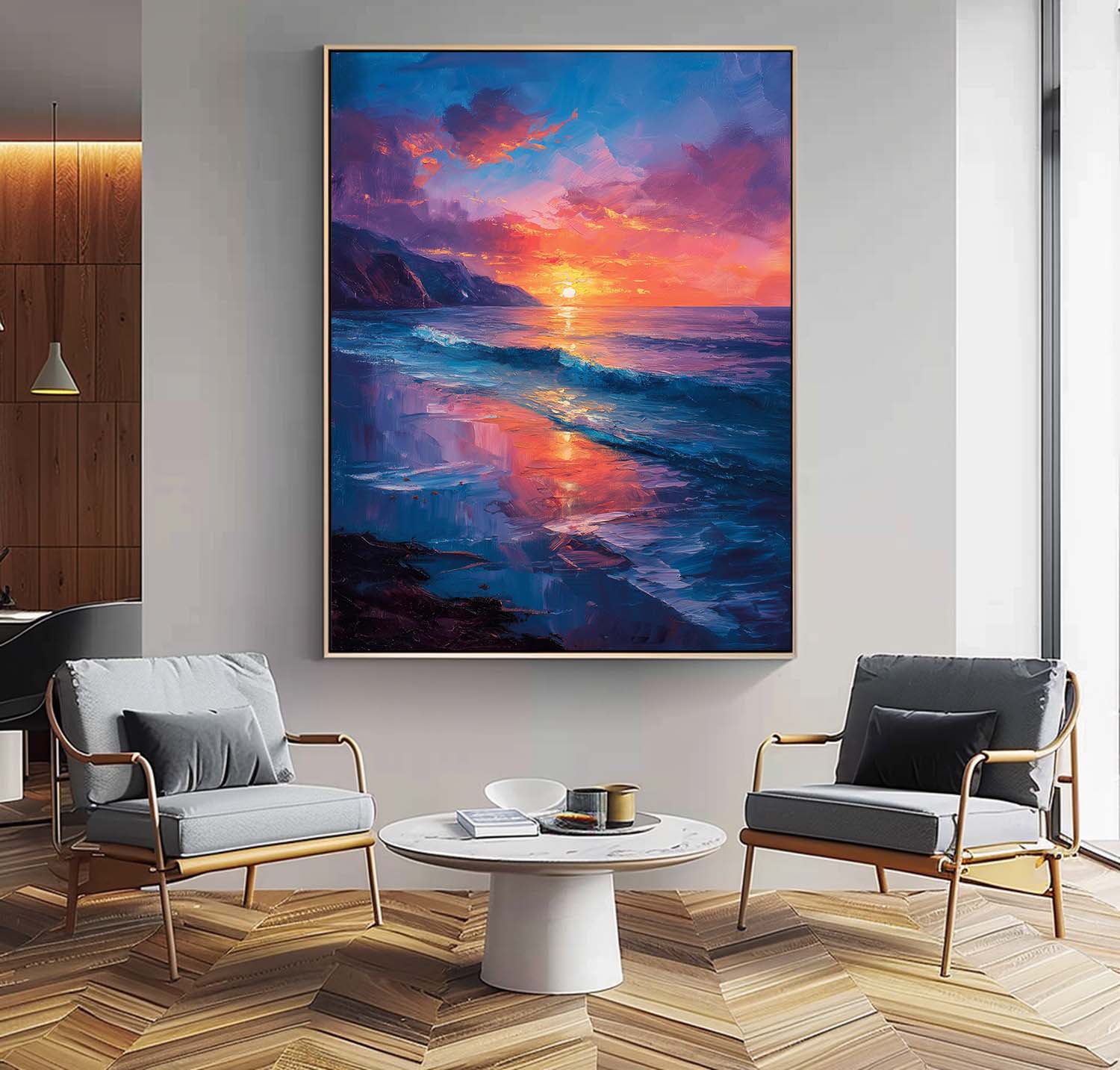 Wall Art Beach & Ocean Painterly Serene