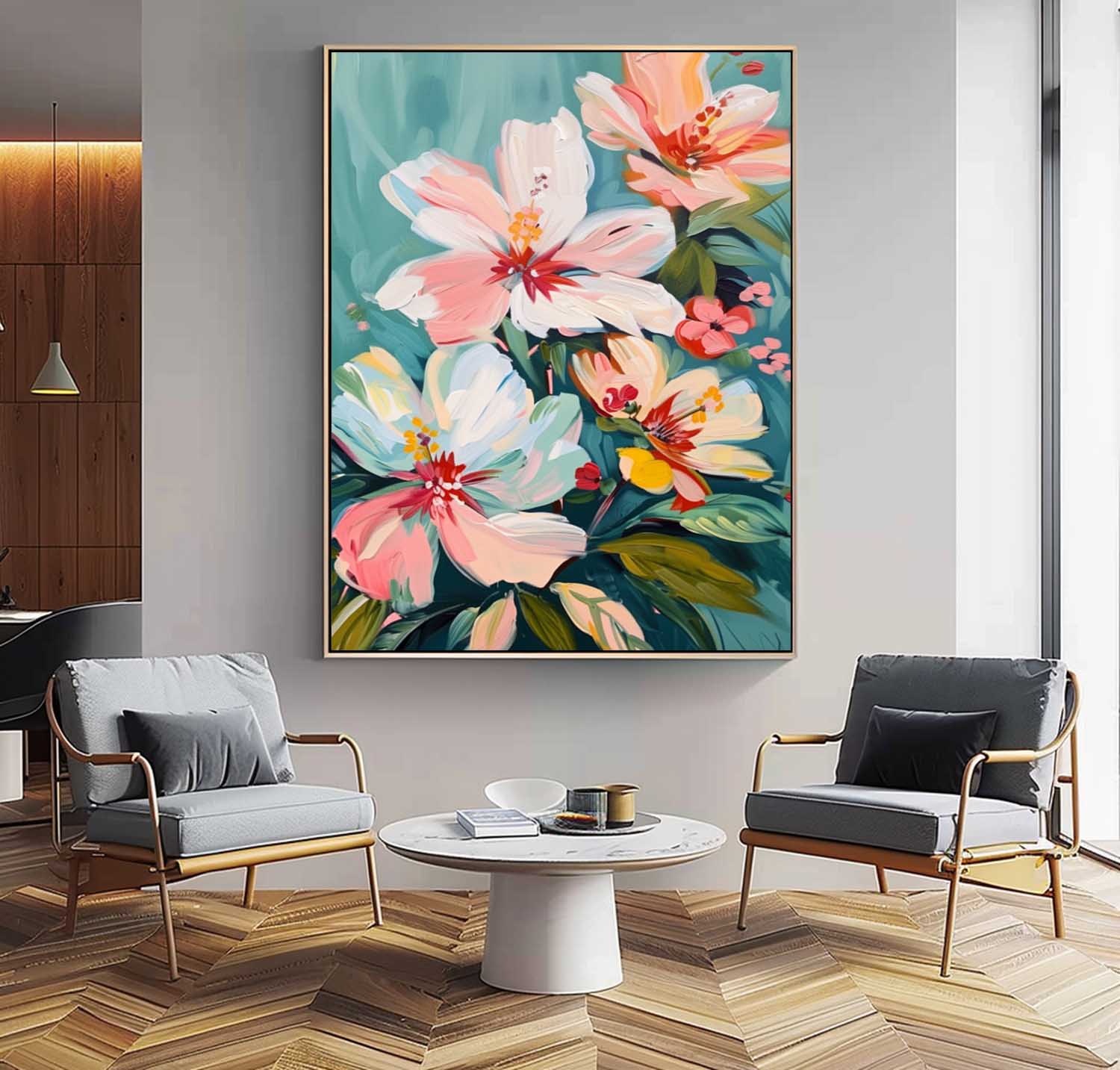 Flower Canvas Art FL210 - Neutralighting