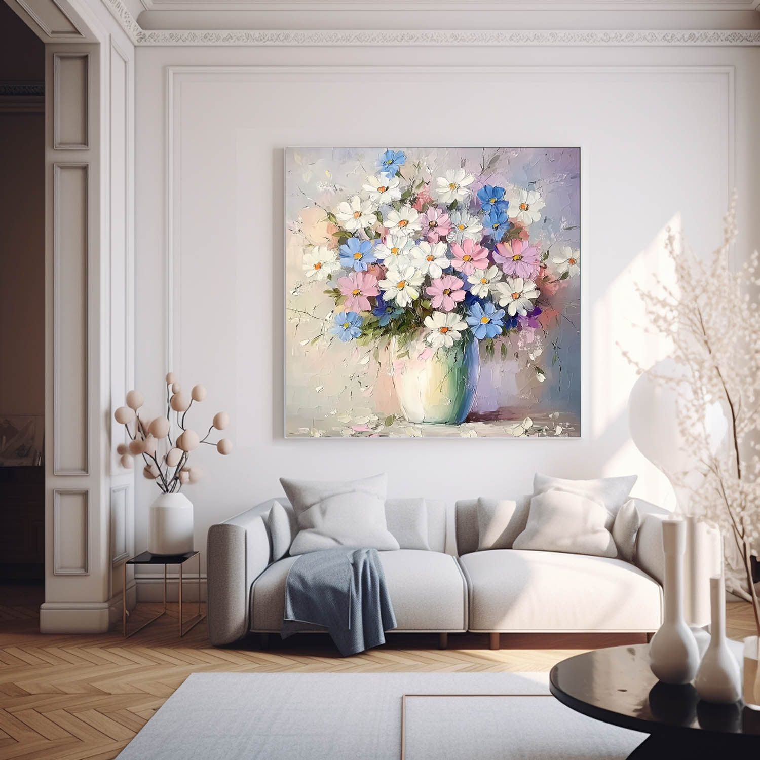 Flower Canvas Art FL197 - Neutralighting