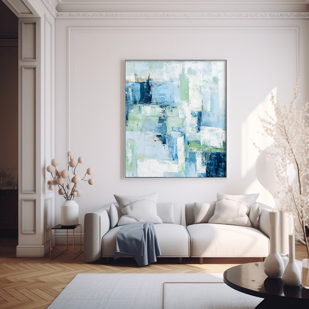 Wall Art Painterly Raw Impasto Abstract