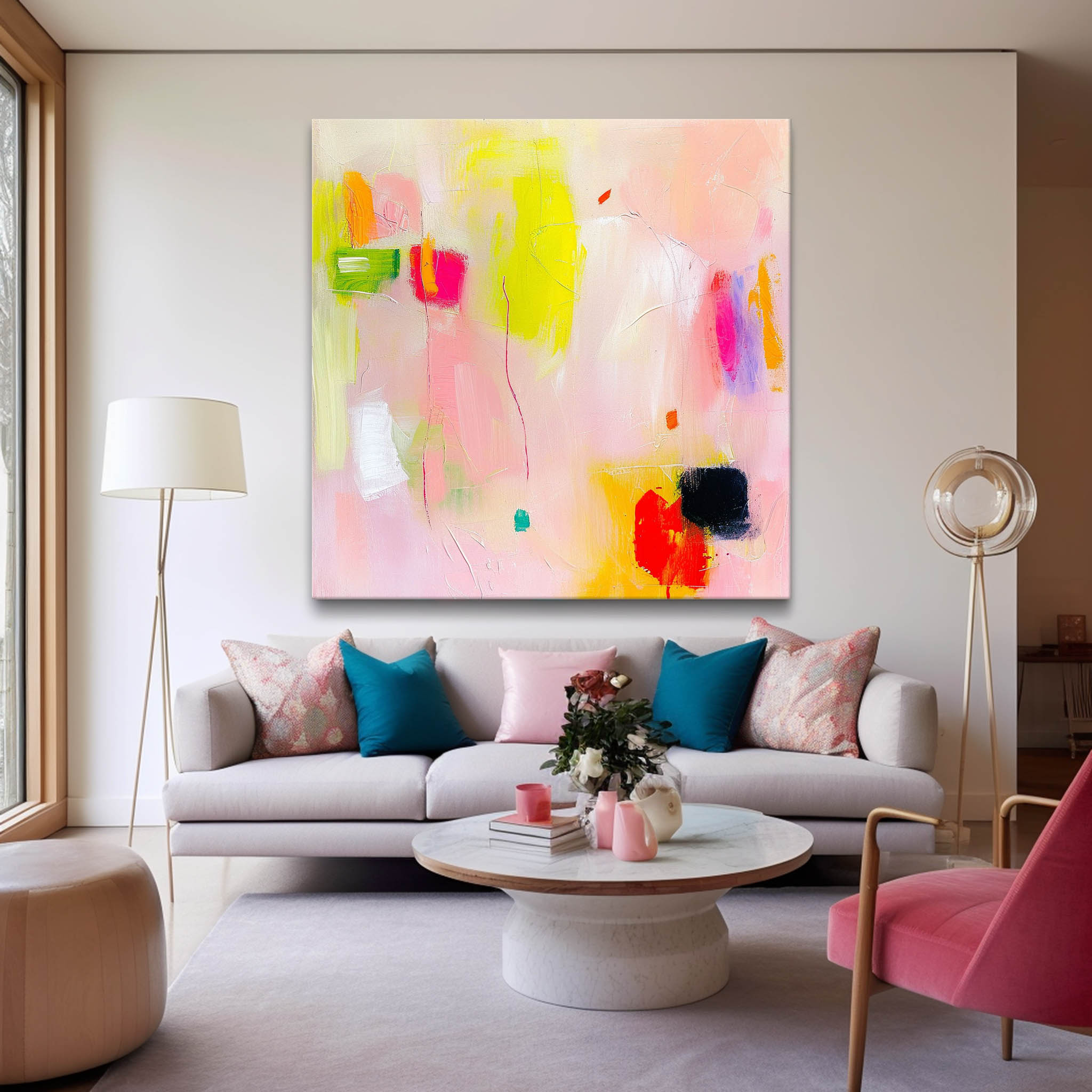 Wall Art Atmosphere Abstract Energetic Quirky