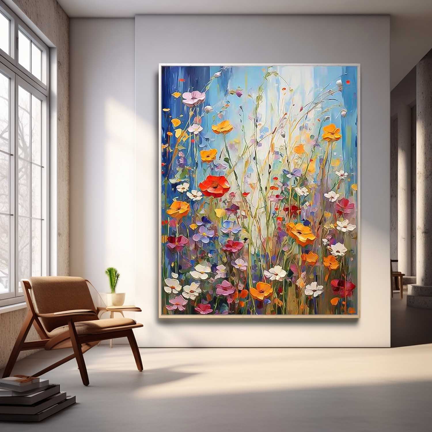 Flower Canvas Art FL056 - Neutralighting