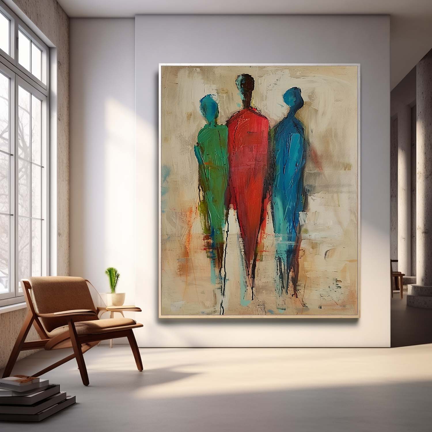 Wall Art Minimalist Figurative Modern Abstract