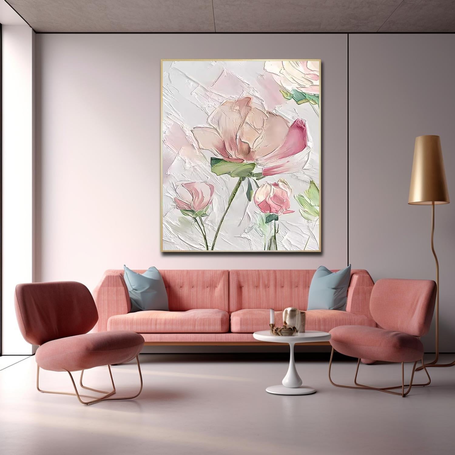 Wall Art Flower Understated Elegant