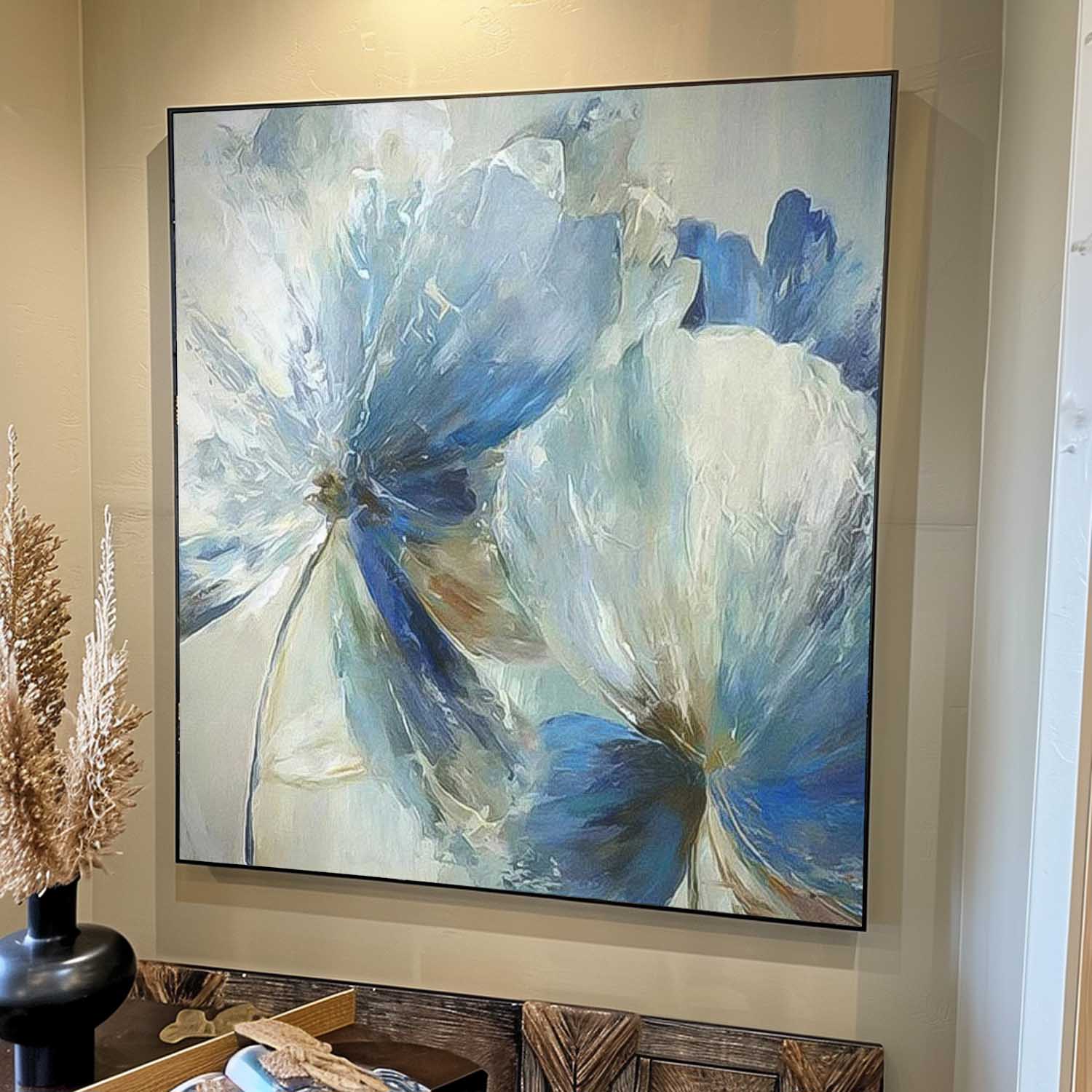 Wall Art Cheerful Lively Botanical Flower Painterly
