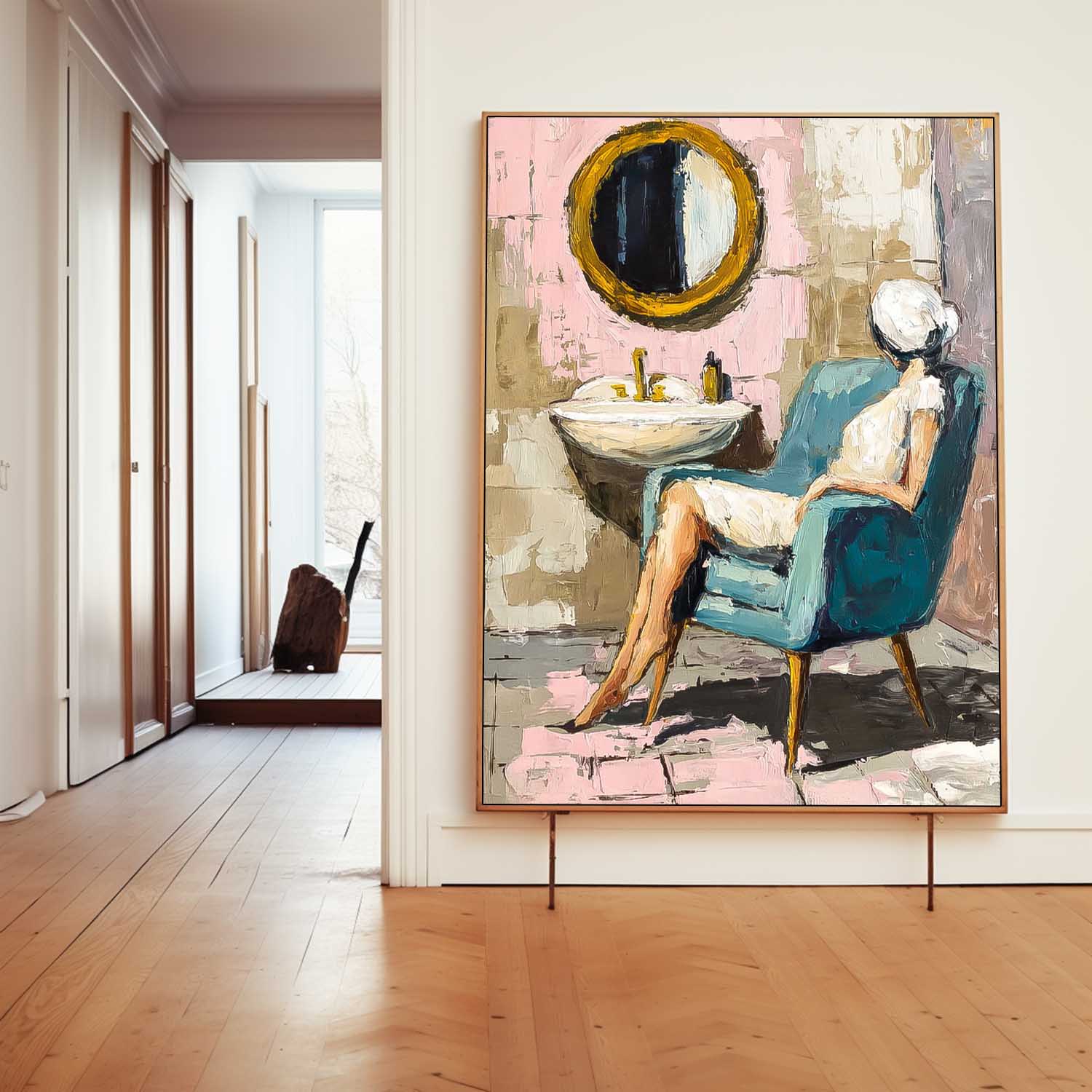 Wall Art People Maximalist Lyrical Abstract
