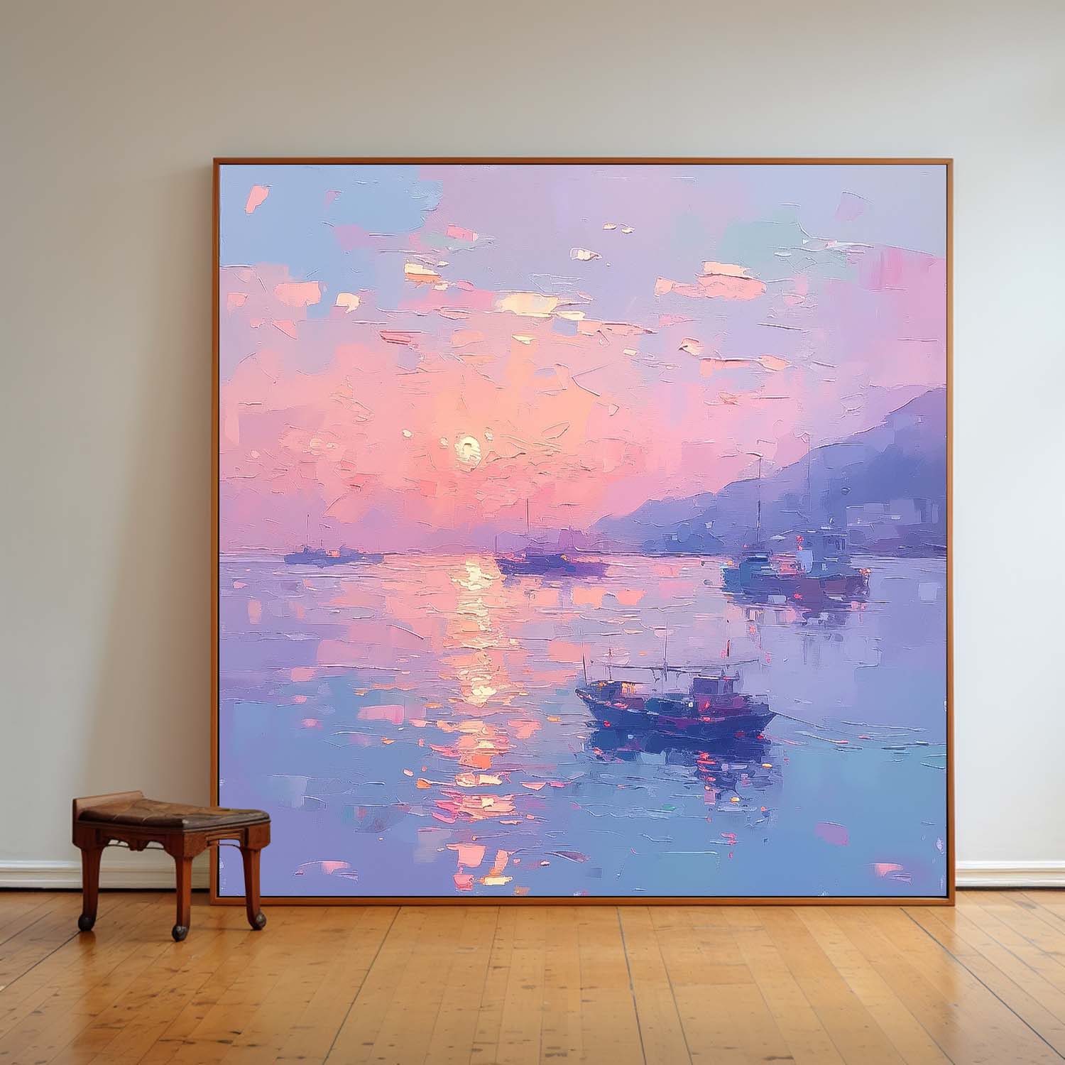 Wall Art Impasto Landscape Expressionist Modern