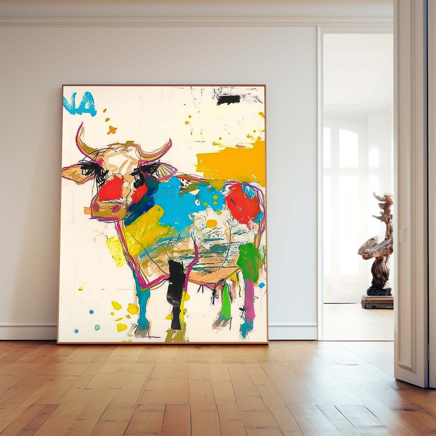 Wall Art Animal Whimsical Playful Modern