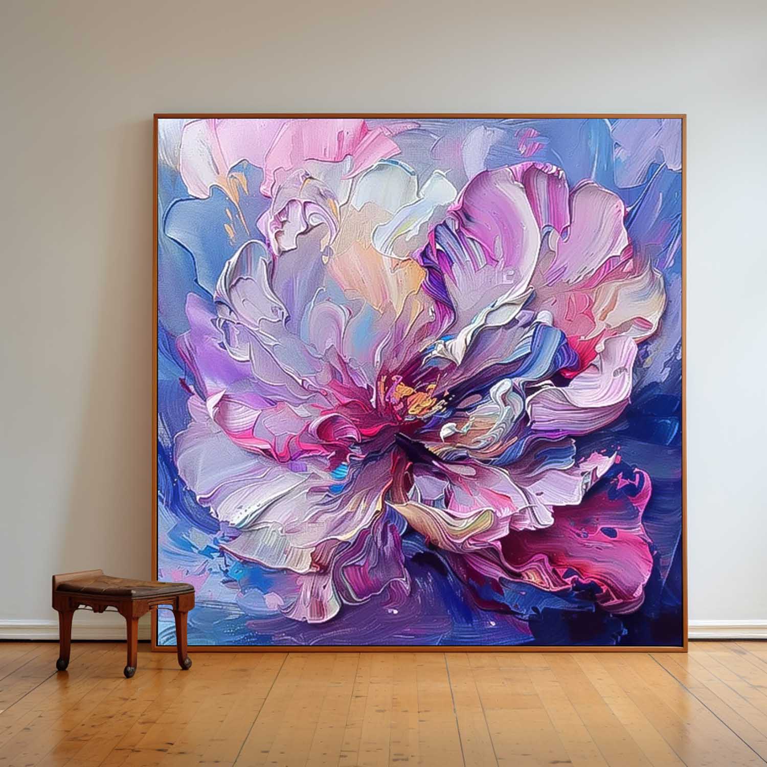 Wall Art Summer Floral Atmosphere Cheerful