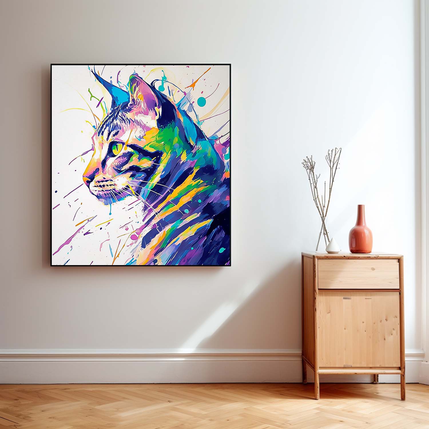 Wall Art Scandinavian Fresh Animal Decor