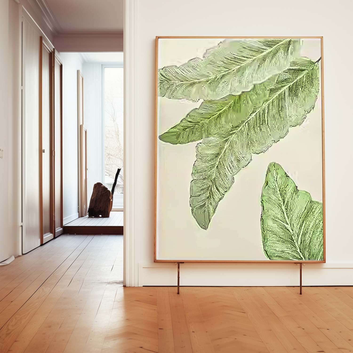 Wall Art Flower Botanical Painterly Modern