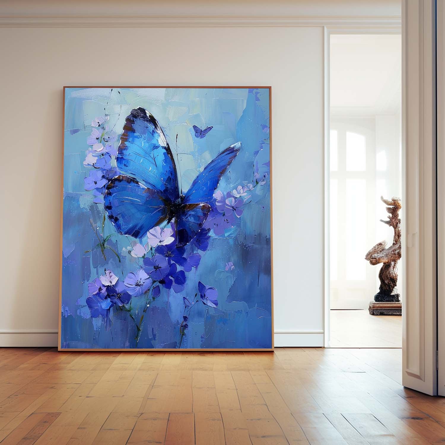 Wall Art Animal Butterfly Understated Whimsical