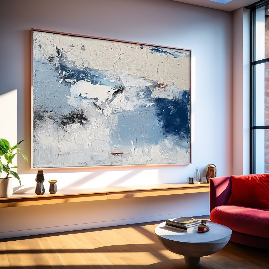 Wall Art Raw Dynamic Abstract Painterly
