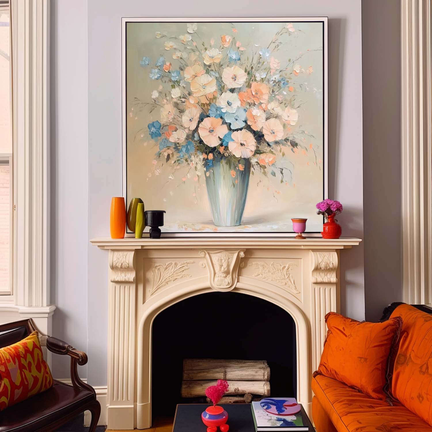 Flower Canvas Art FL194 - Neutralighting