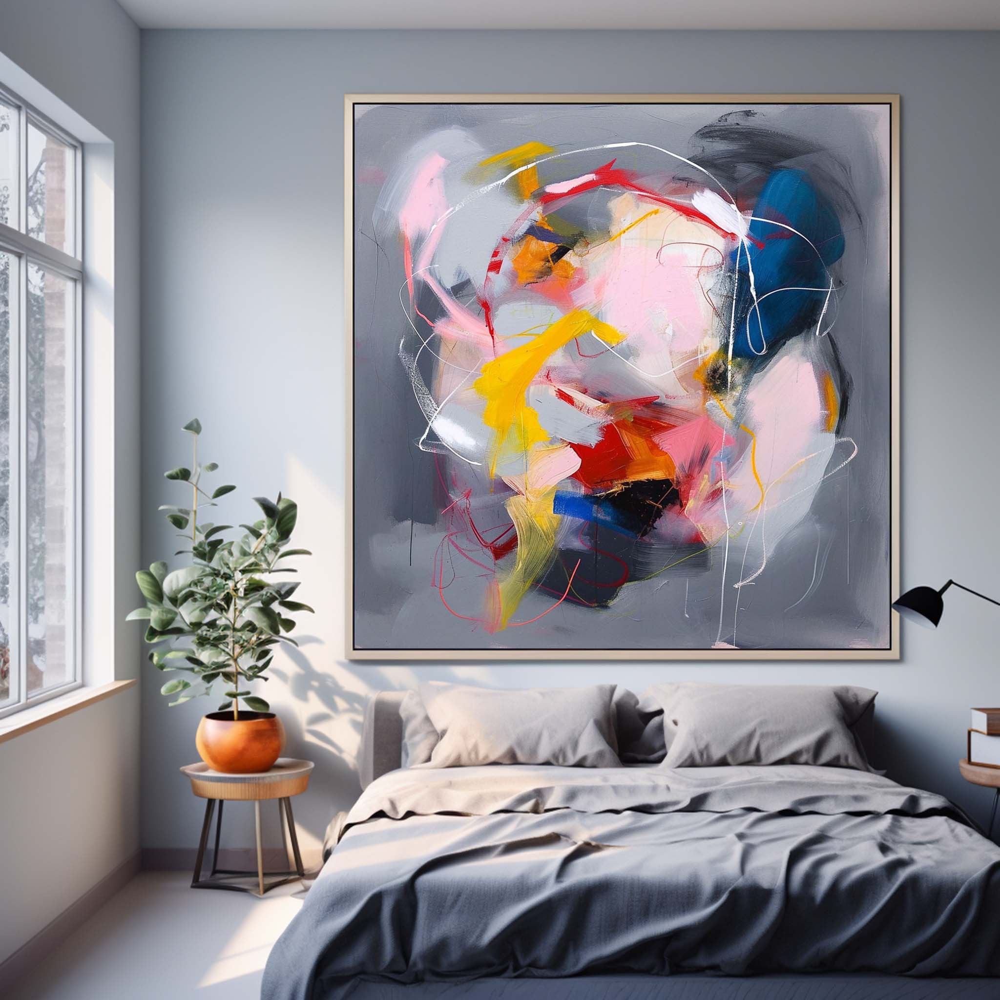 Wall Art Expressionist Color Field Abstract