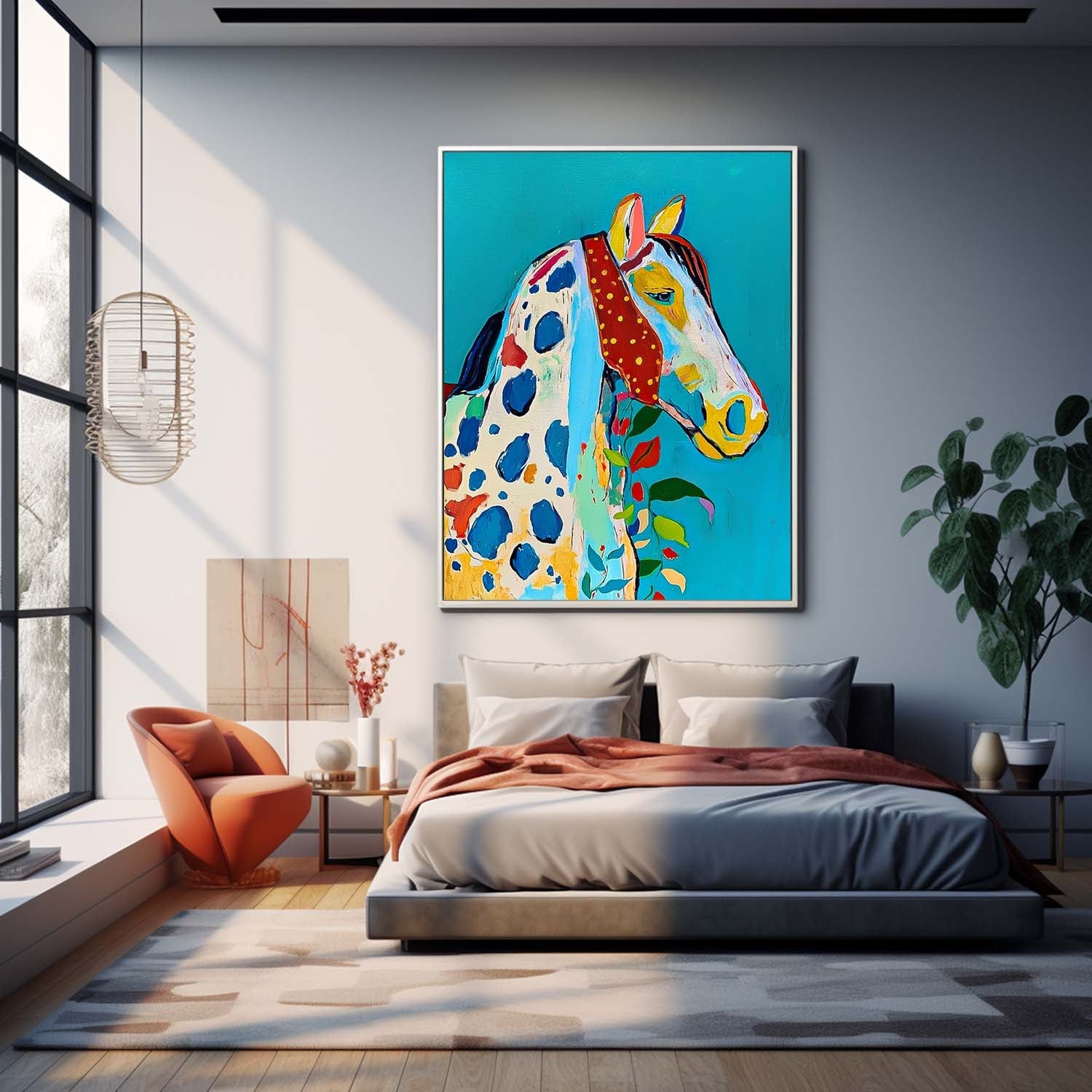 Wall Art Animal Playful Whimsical Contemporary