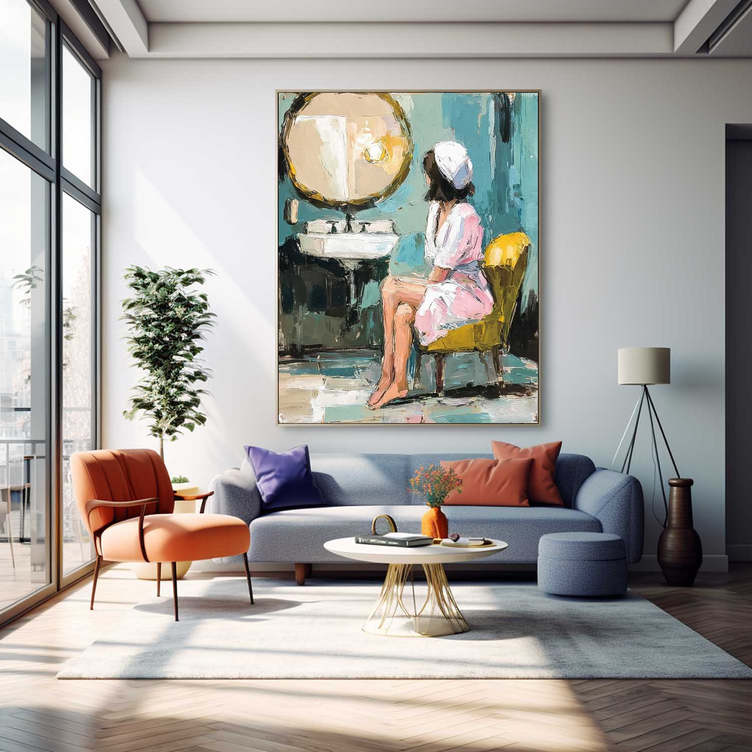 Wall Art People Joyful Fashion Vacation Decor