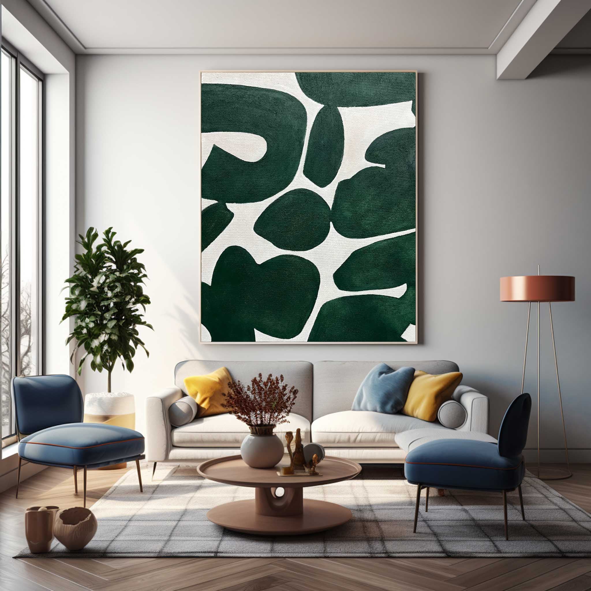Abstract Canvas Art #AB400