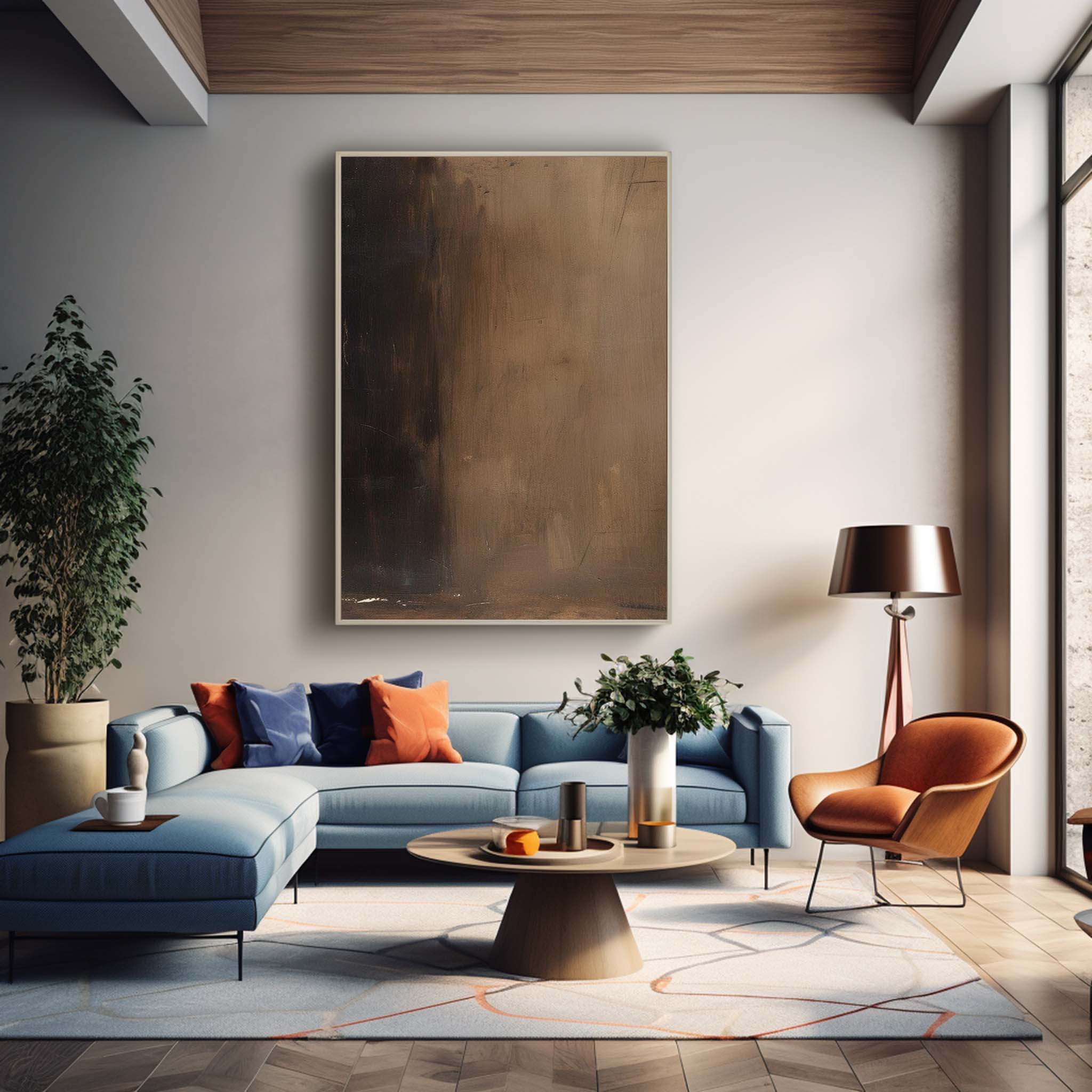 Wall Art Abstract Serene Calm Wabi-Sabi