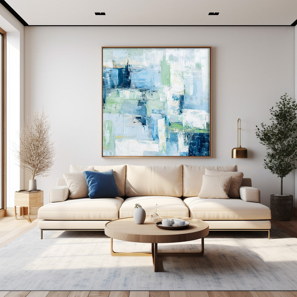 Wall Art Painterly Raw Impasto Abstract