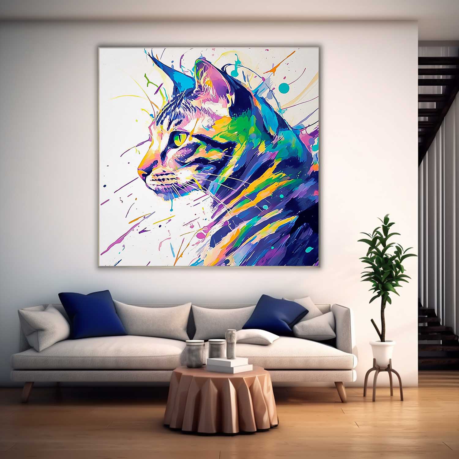 Wall Art Scandinavian Fresh Animal Decor