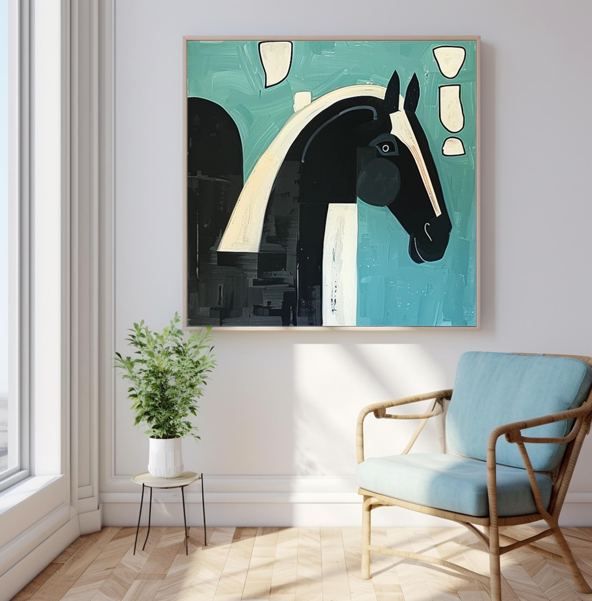 Wall Art Animal Cartoon Energetic Atmosphere Pop