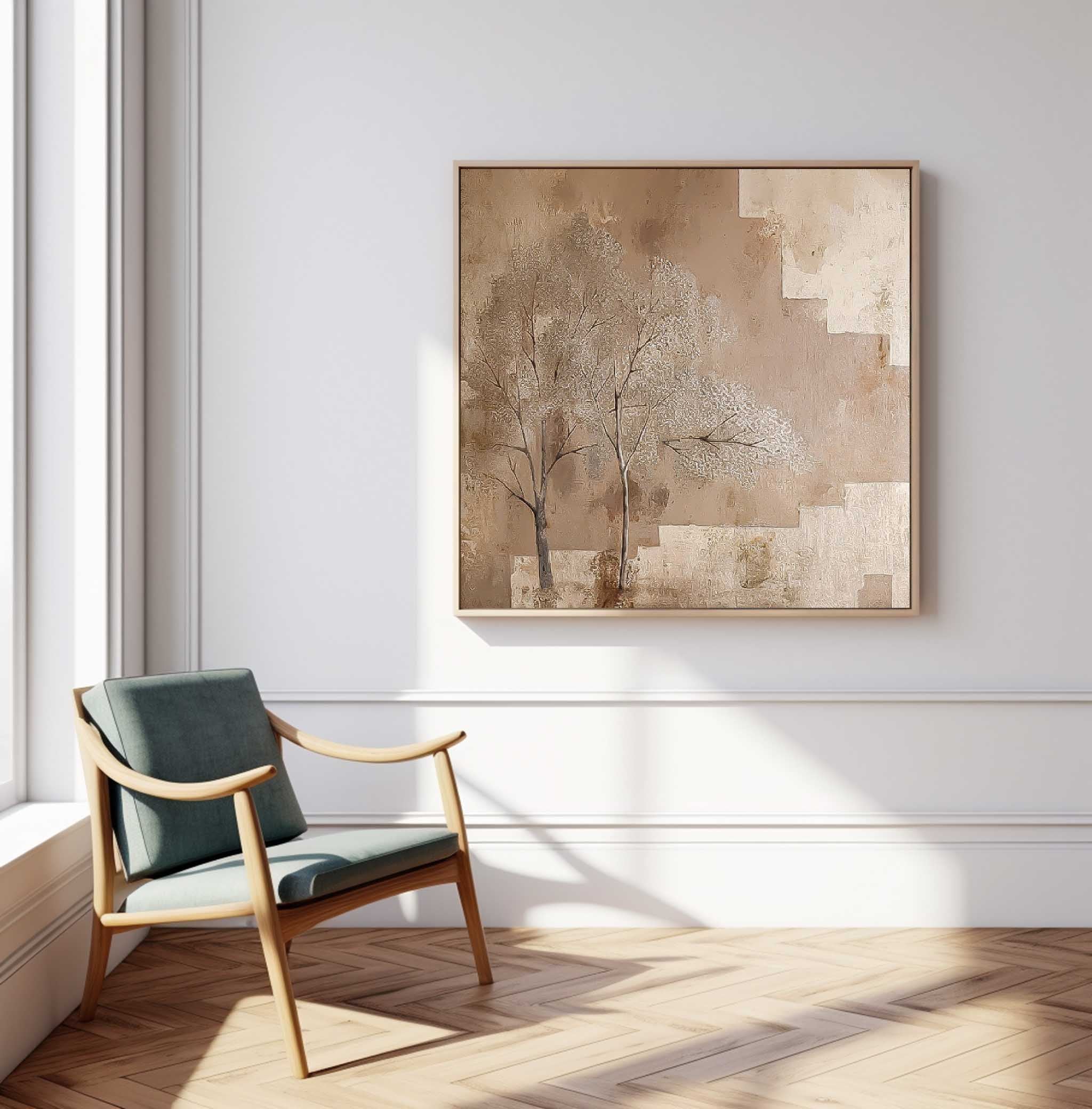 Wall Art Abstract Tree Still Life Wabi-Sabi