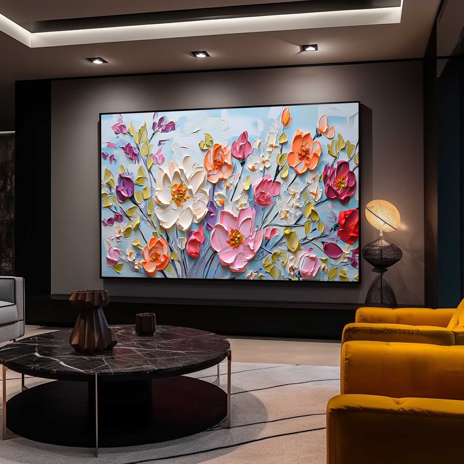 Flower Canvas Art #FL076