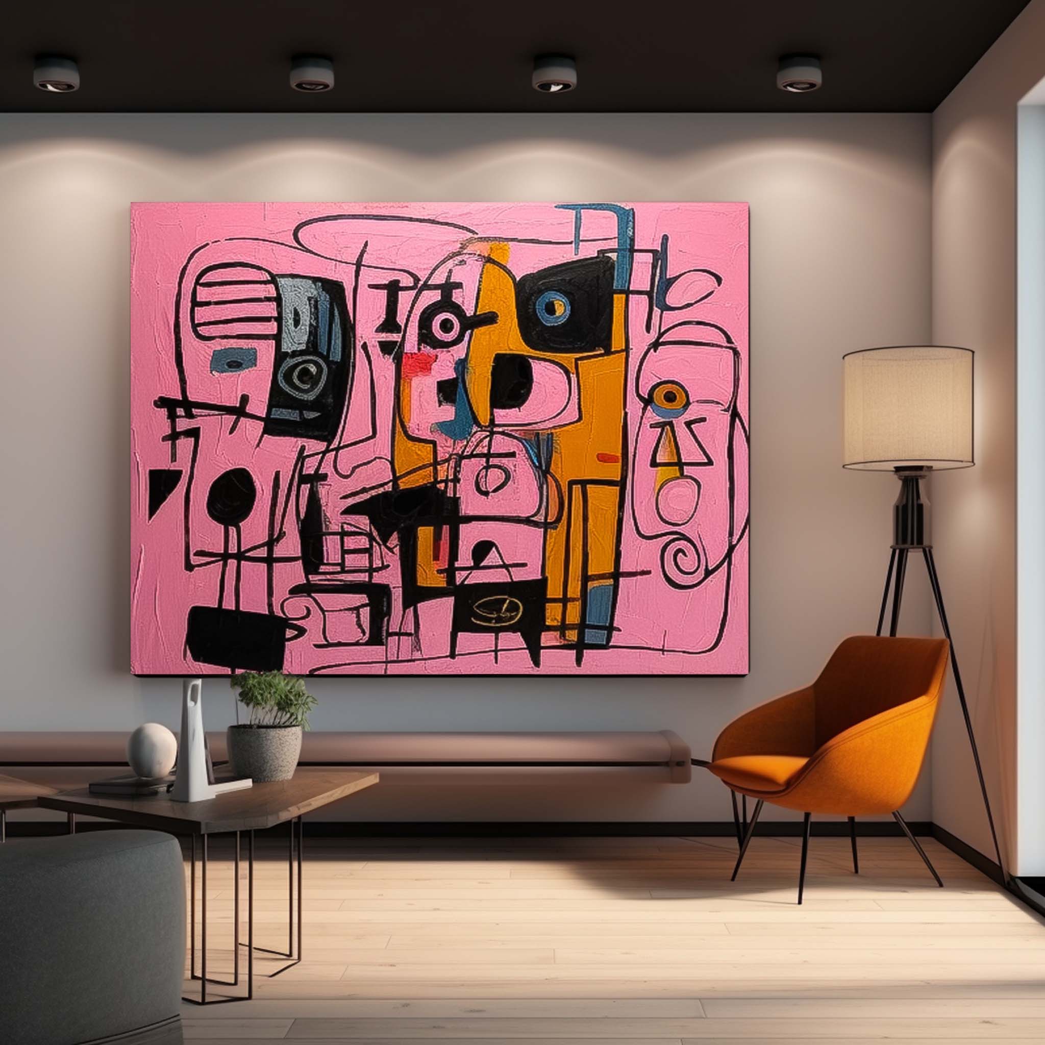 Wall Art Surrealist Abstract Whimsical Quirky