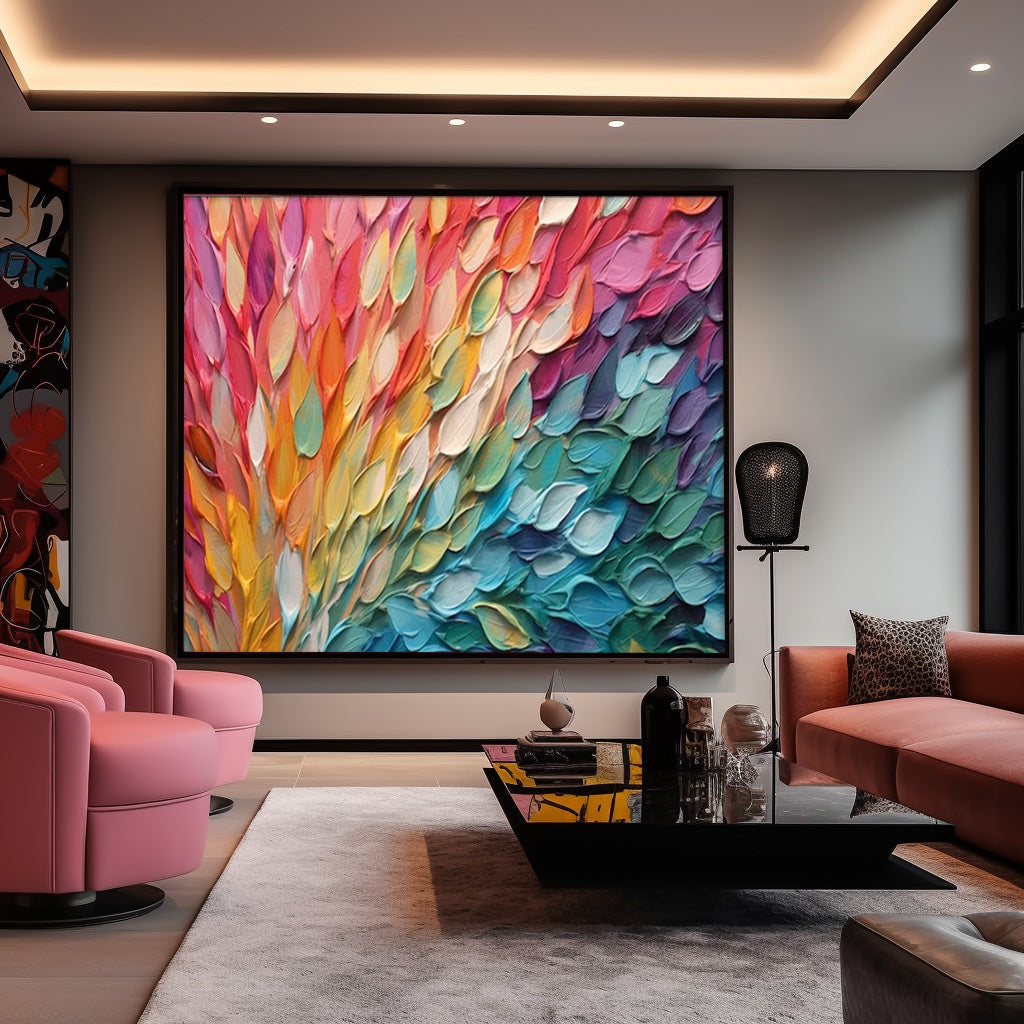 Abstract Canvas Art #AB586