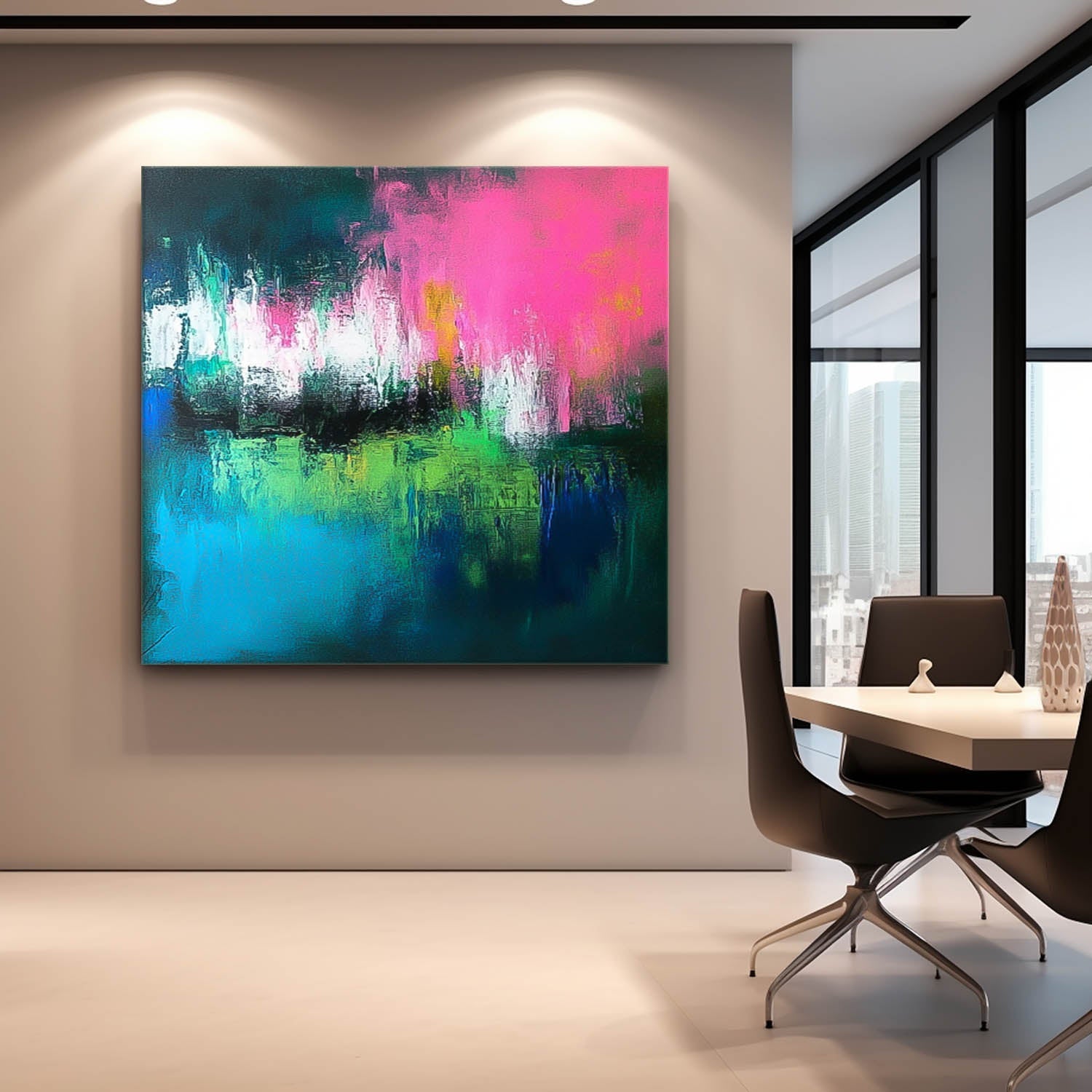 Wall Art Abstract Bohemian Mystical Lyrical