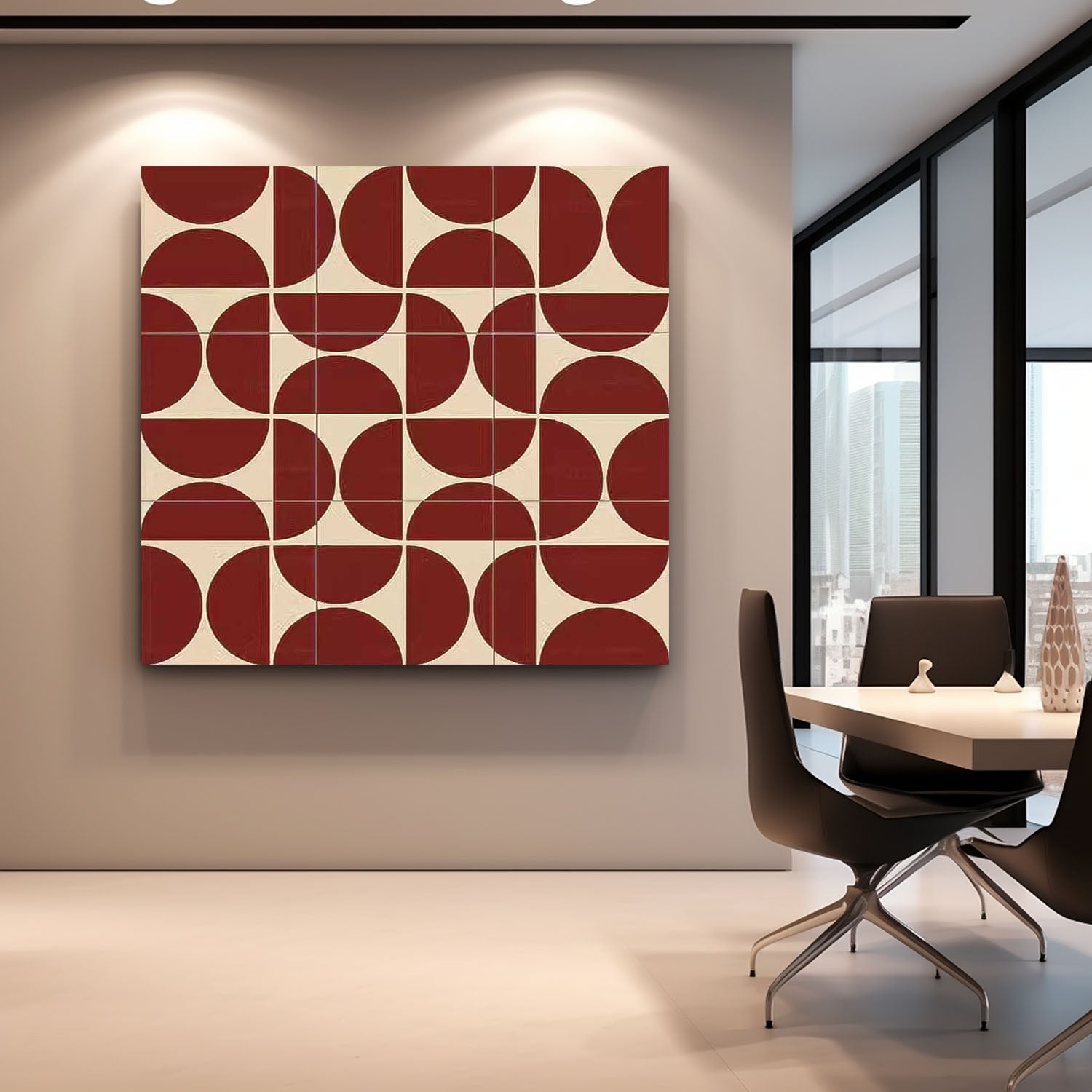 Wall Art Minimalist Geometric Abstract Elegant