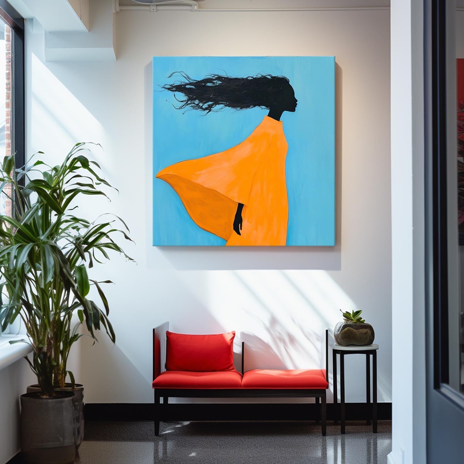 Wall Art People Avant Modern Abstract Expressionist