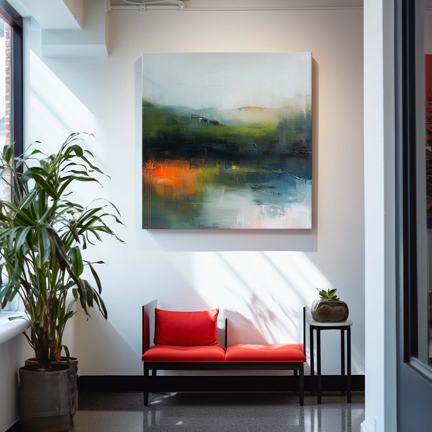 Wall Art Abstract Natural Impasto Landscape Modern