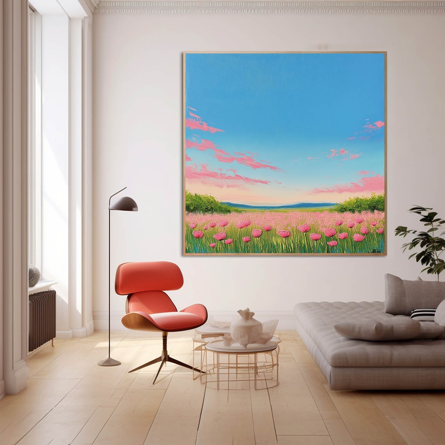 Wall Art Landscape Impressionist Pastoral Decor