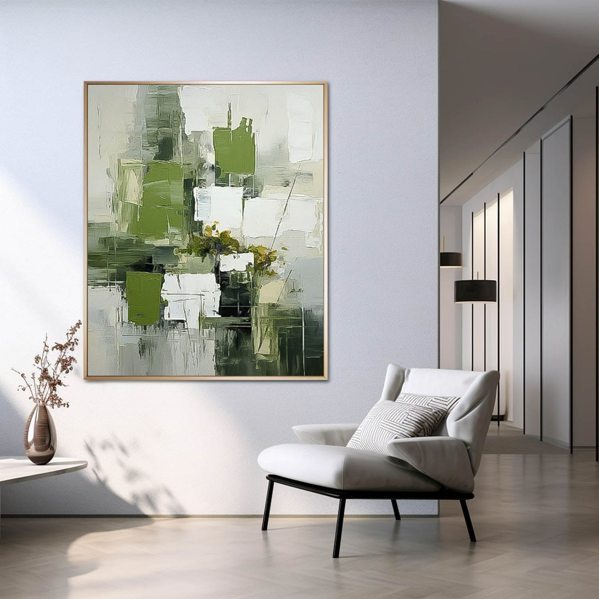 Abstract Canvas Art #AB563