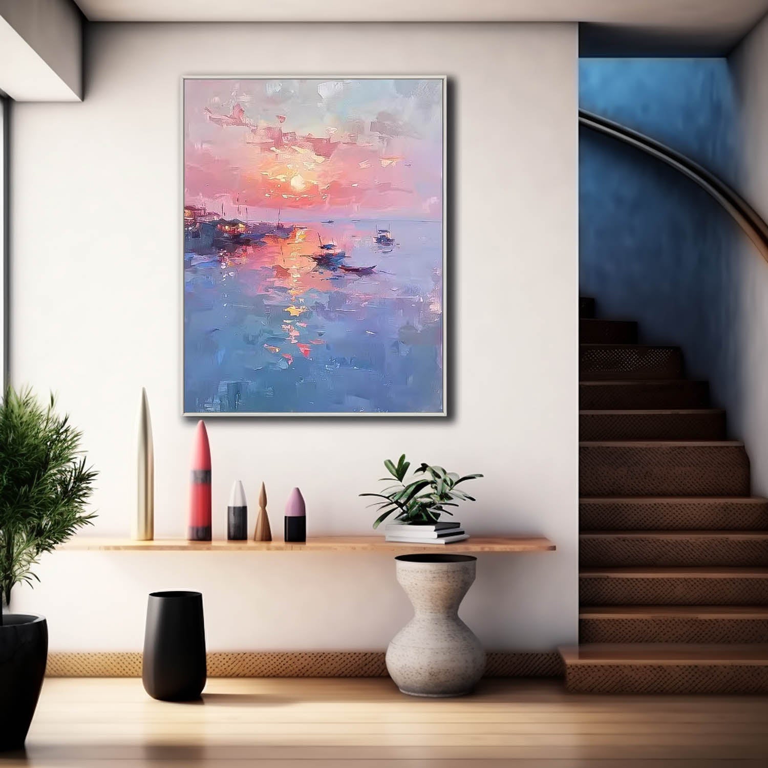Wall Art Landscape Contemporary Abstract