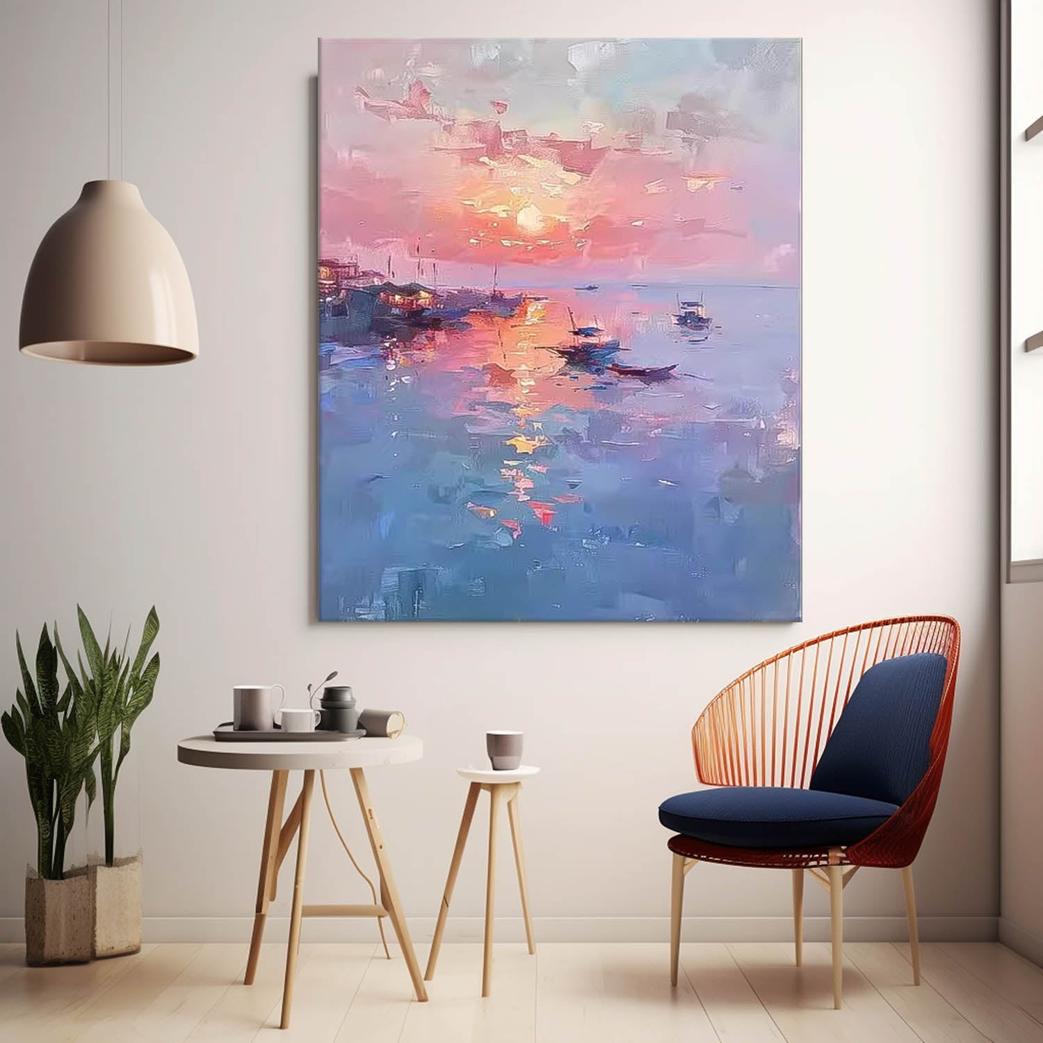 Wall Art Landscape Contemporary Abstract