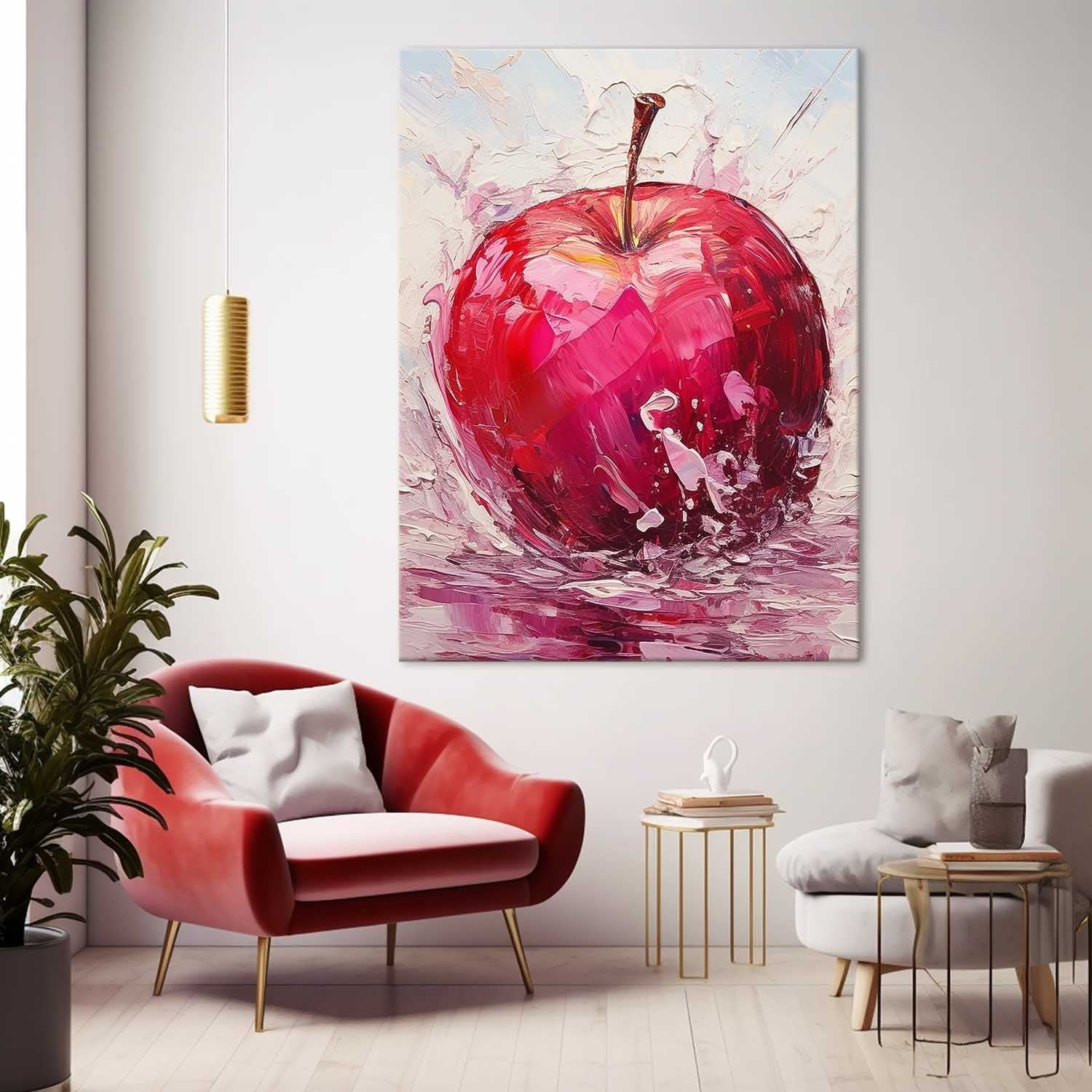 Abstract Canvas Art AB590 - Neutralighting