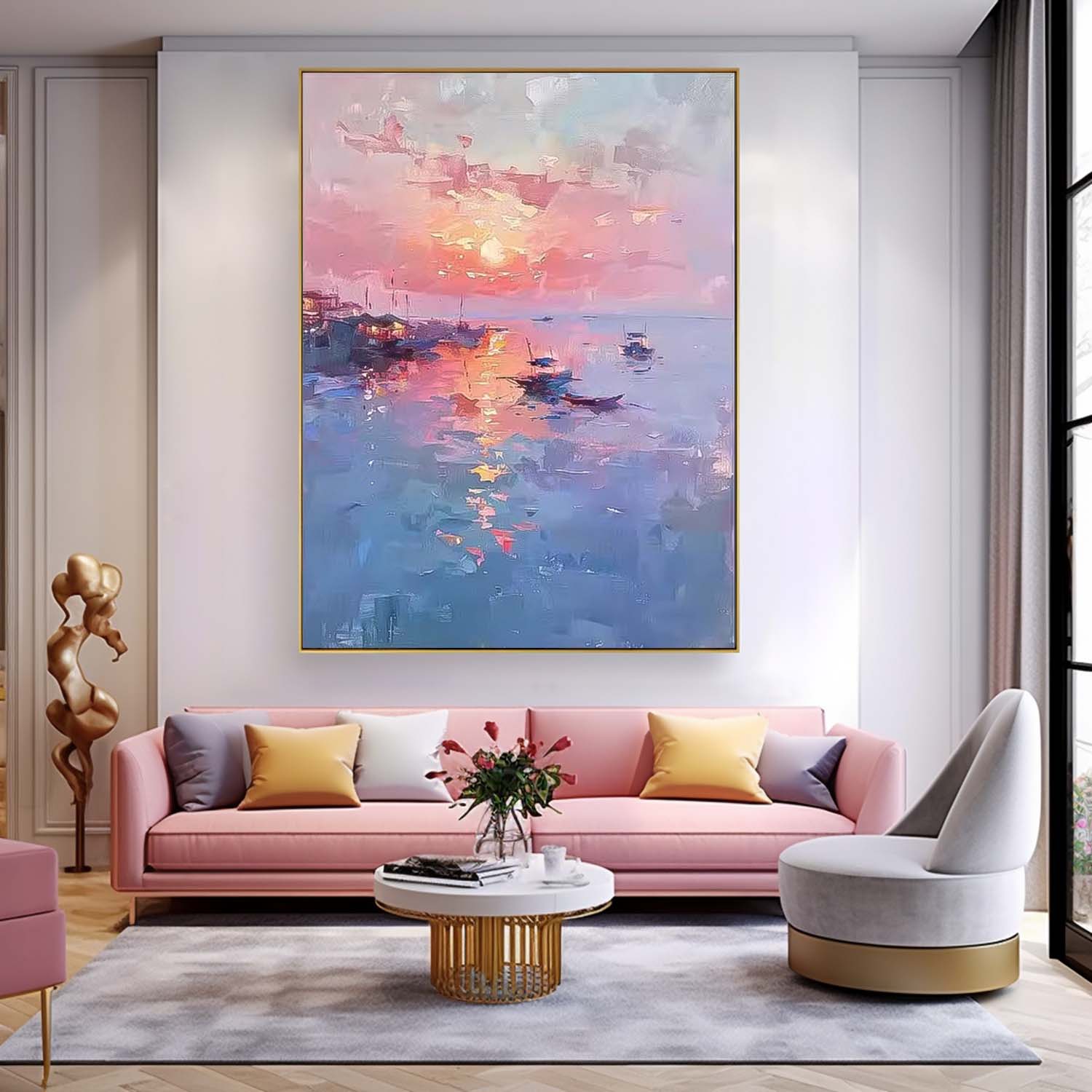 Wall Art Landscape Contemporary Abstract