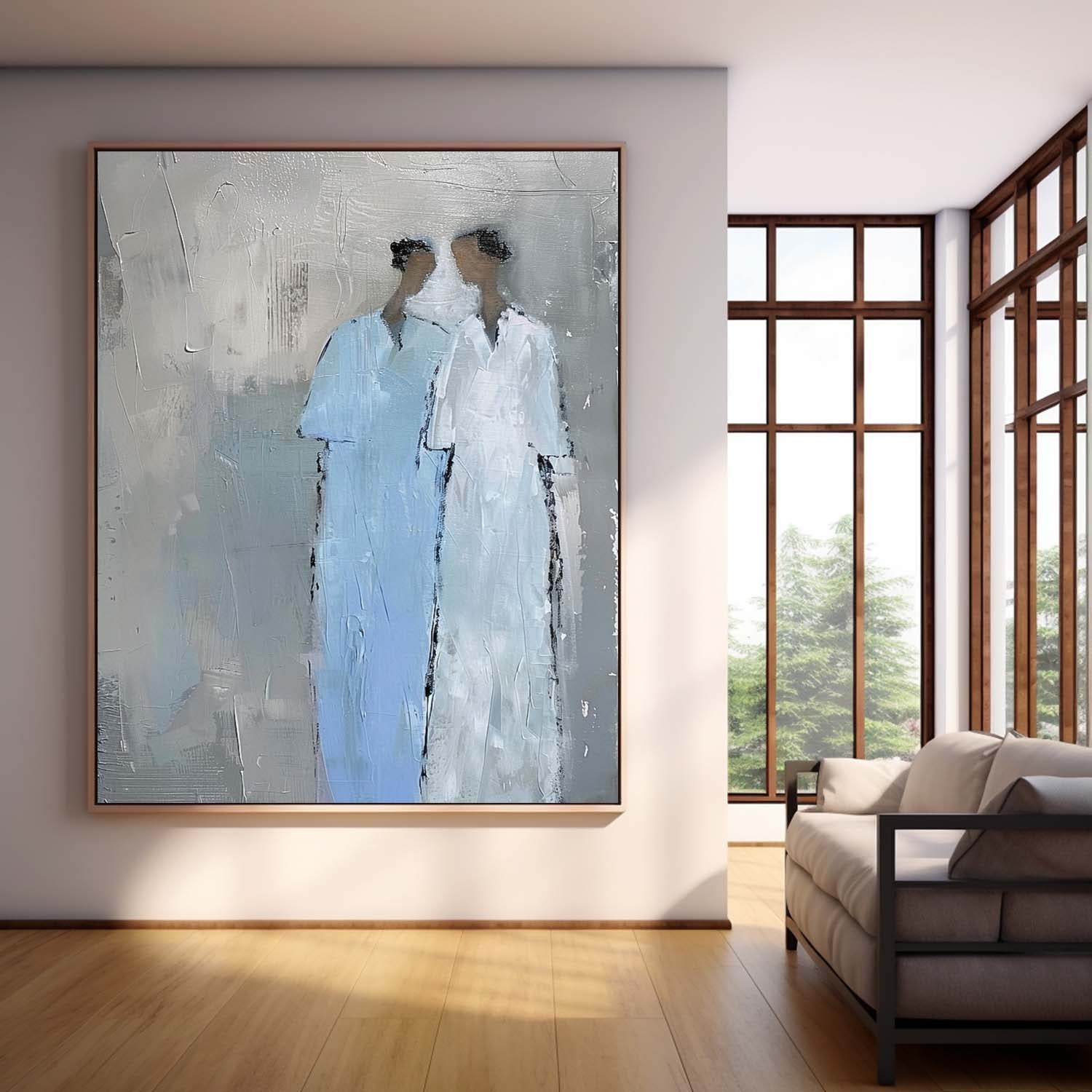 Wall Art People Bohemian Abstract Figurative
