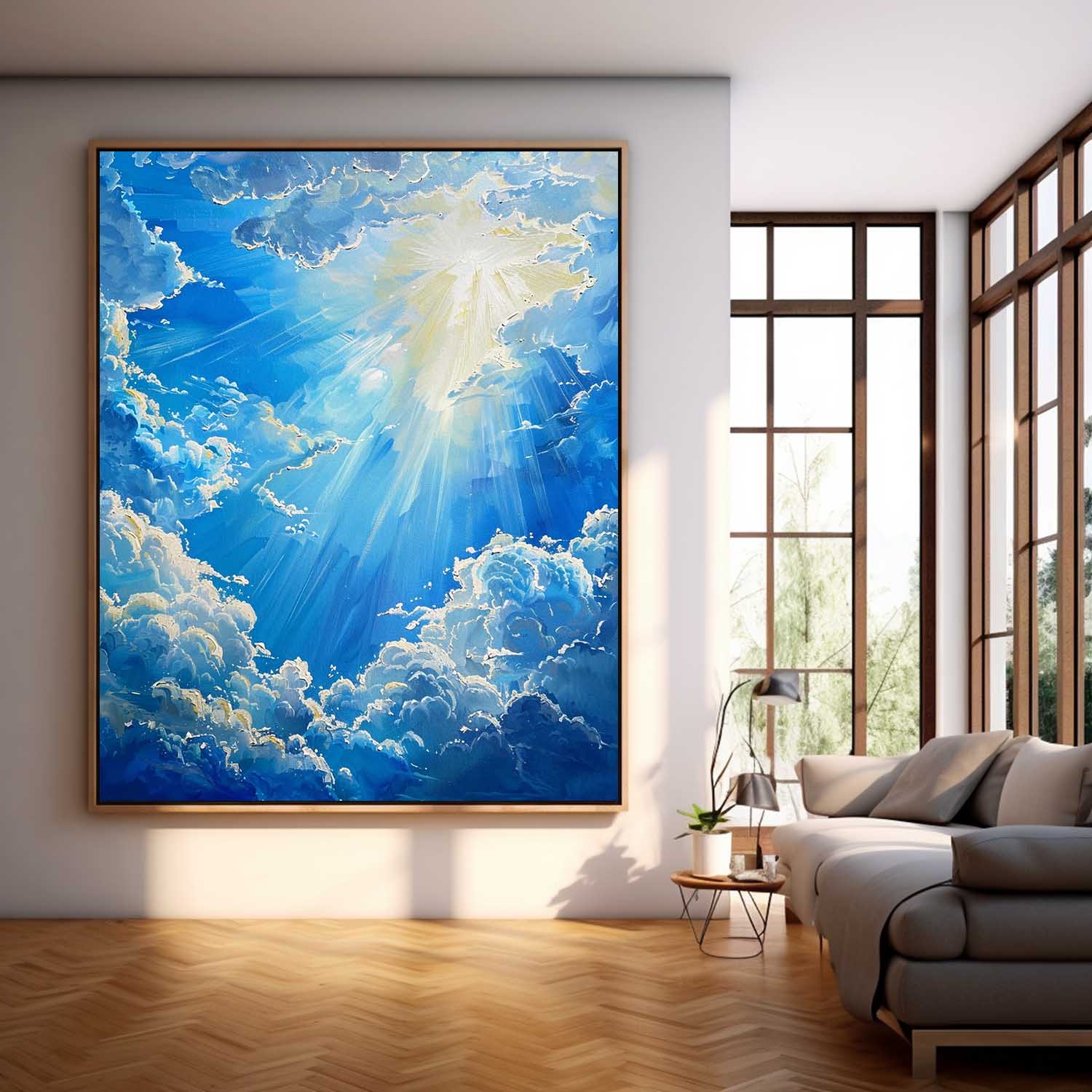 Wall Art Landscape Abstract Sky Serene