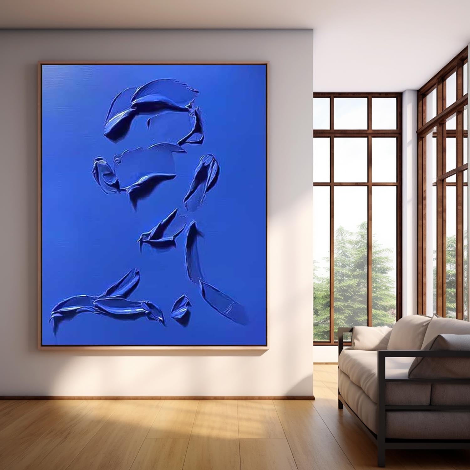 Wall Art Minimalist Elegant Negative Space
