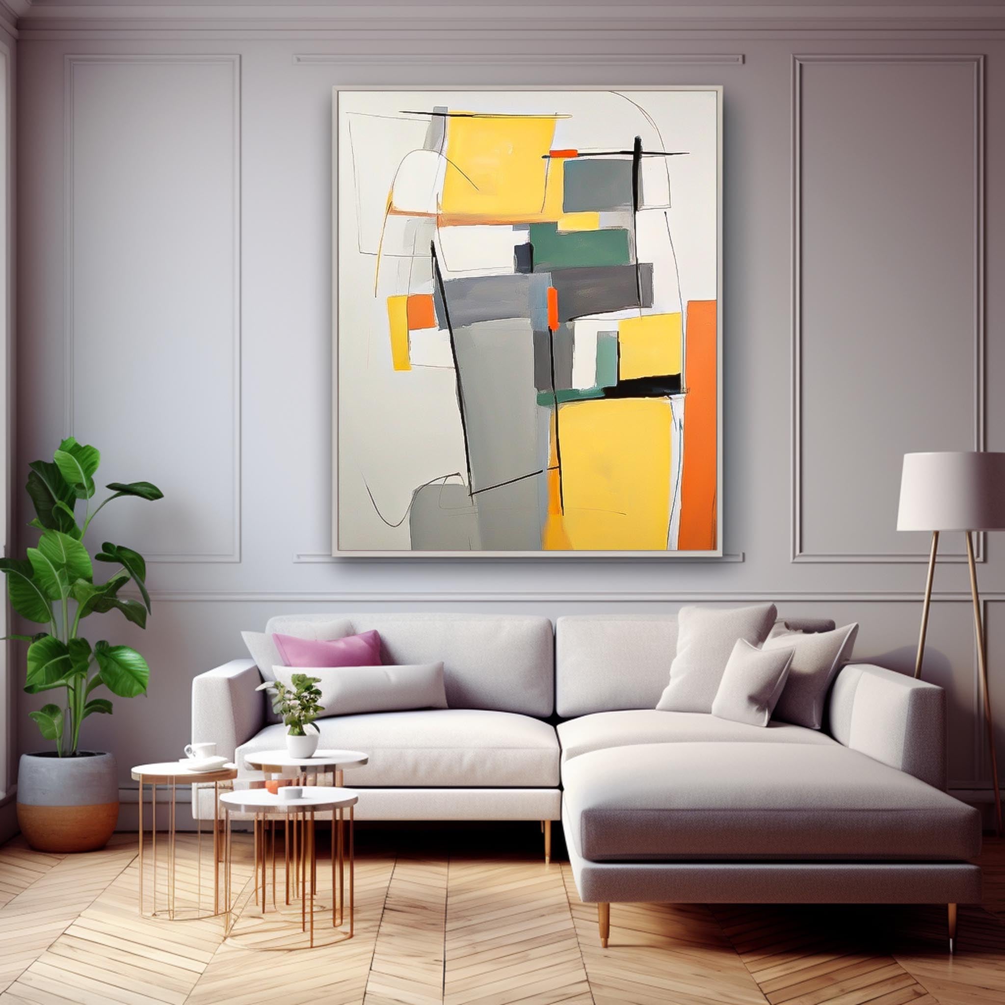 Wall Art Impasto Abstract Expressionist Pop