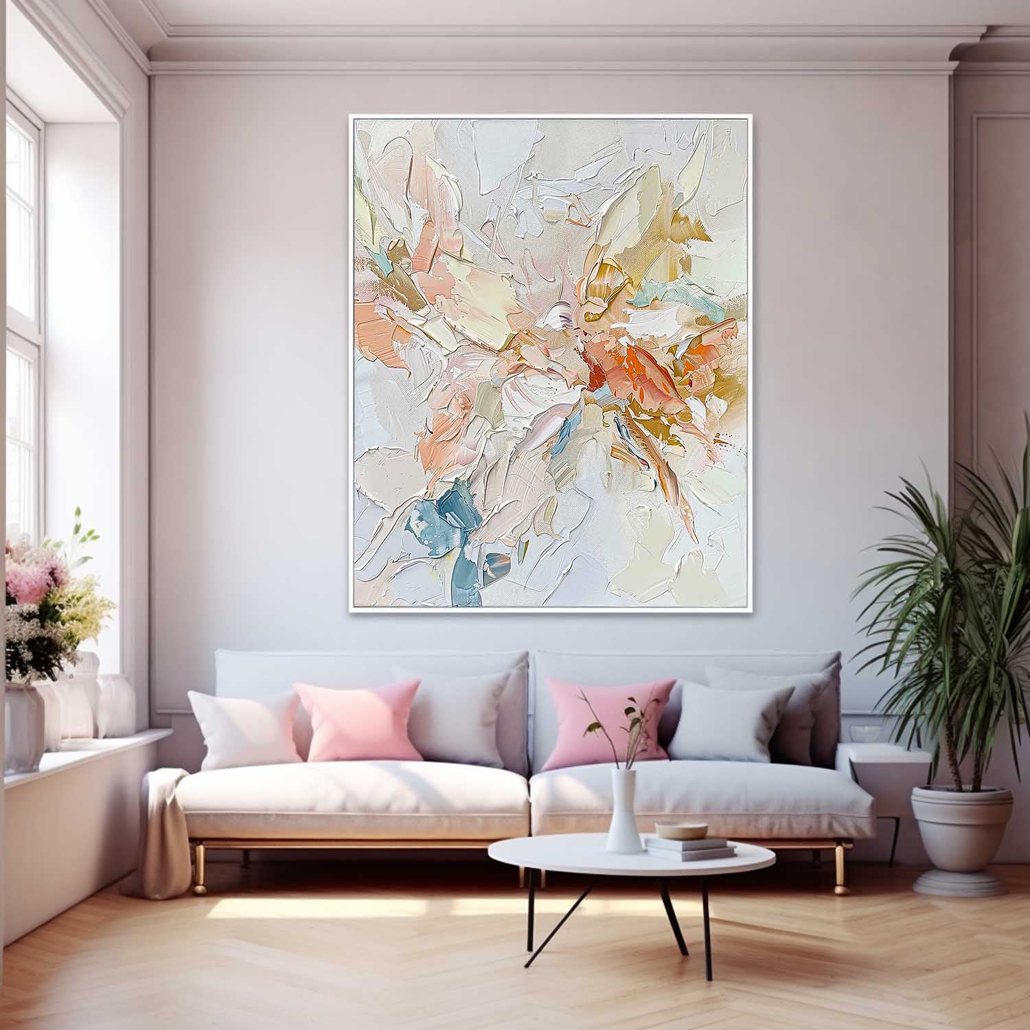 Abstract Canvas Art #AB555