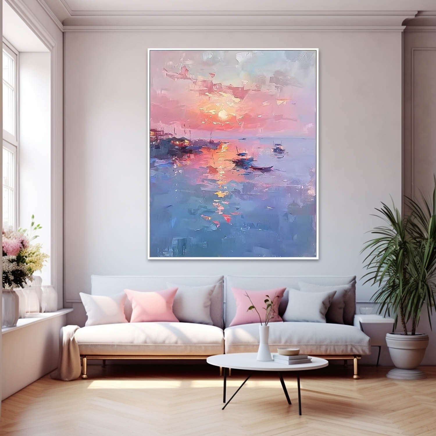 Wall Art Landscape Contemporary Abstract