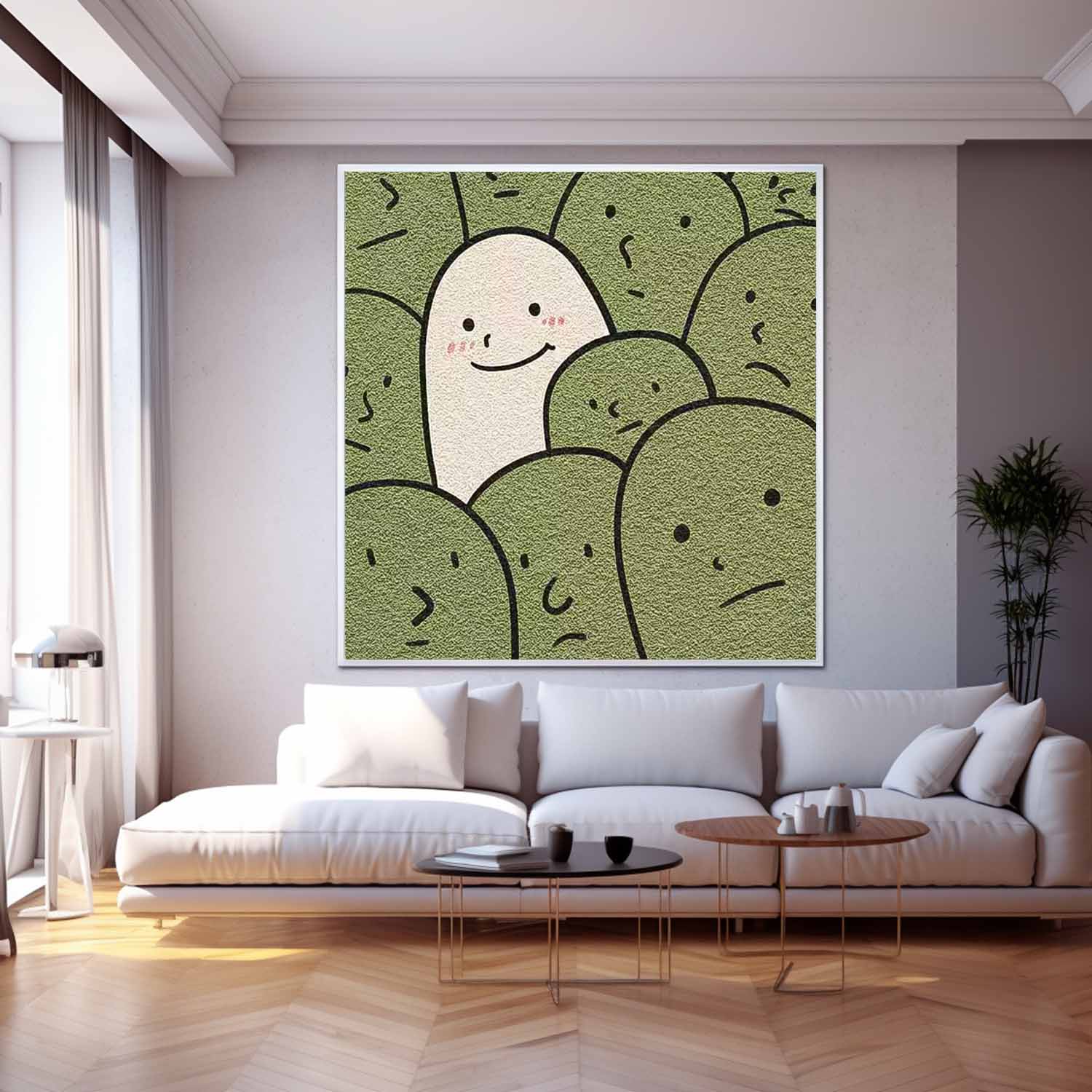 Wall Art Minimalist Playful Edgy Modern