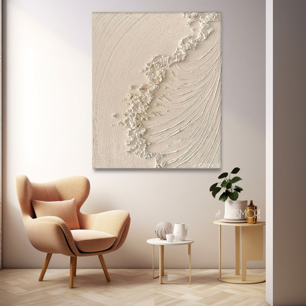 Wall Art Beach & Ocean Minimalist Soft Neutral