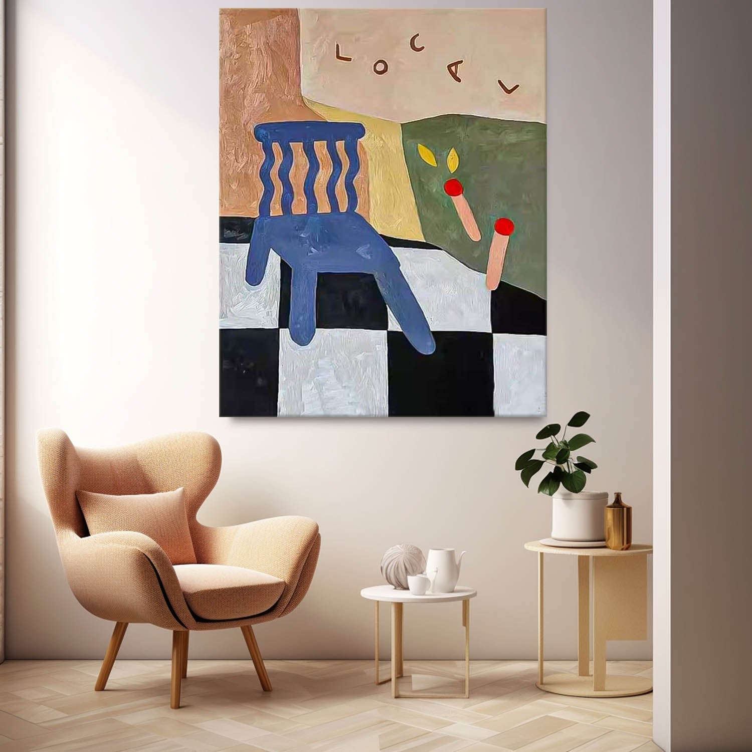 Wall Art Playful Abstract Still Life