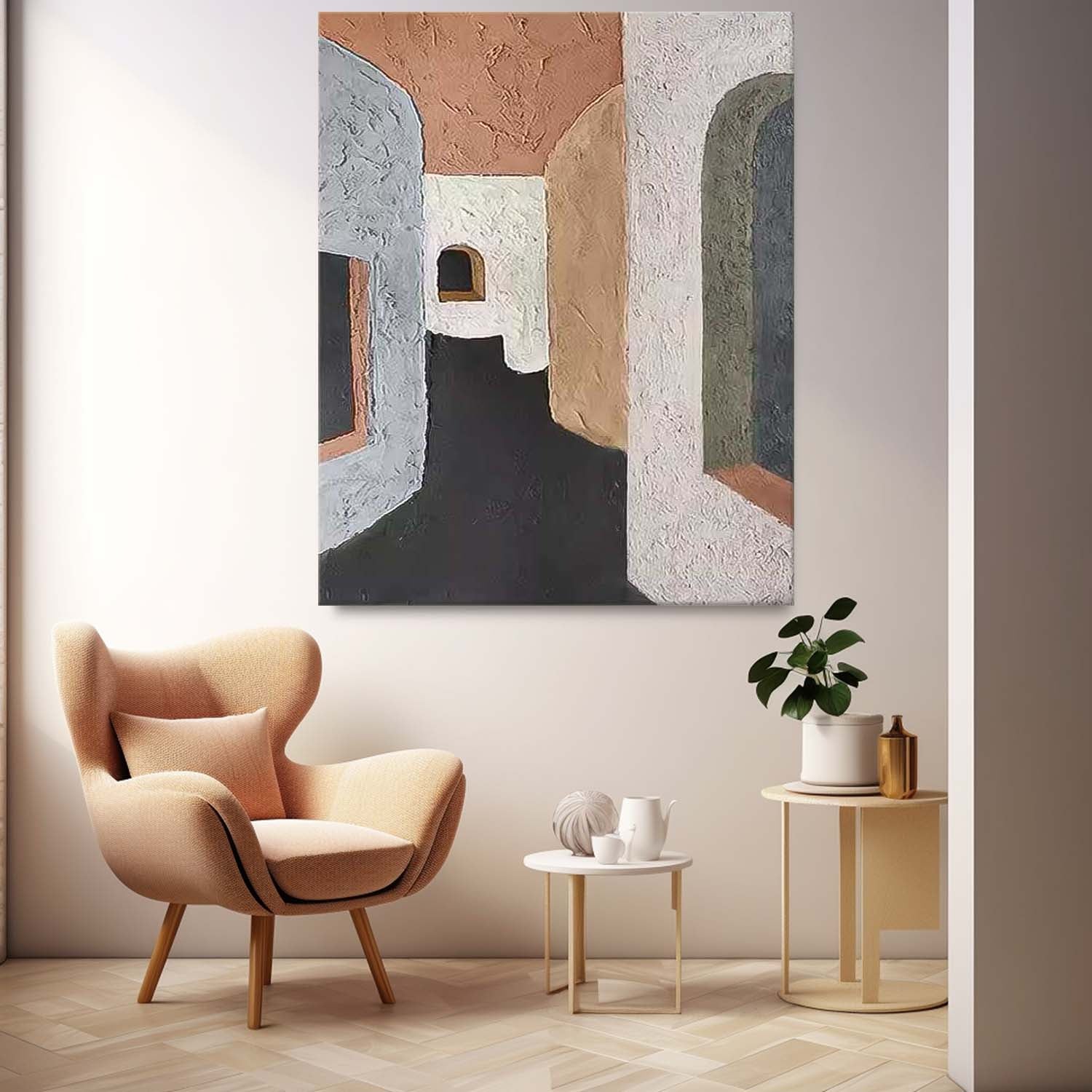 Wall Art Abstract Contemporary Energetic Design